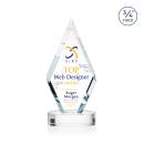Richmond Full Color Clear on Alberton Base Crystal Award