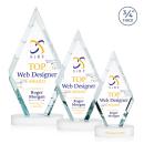 Richmond Full Color White on Alberton Base Crystal Award