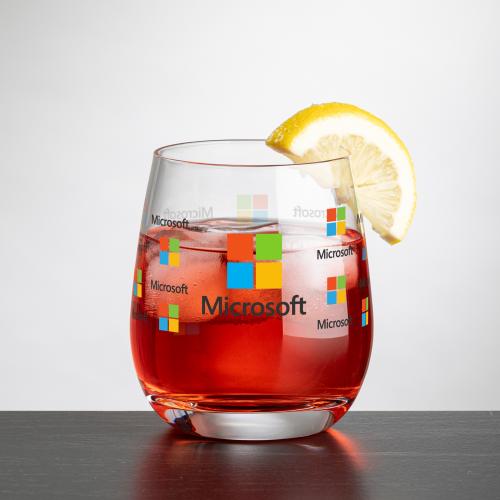 Corporate Recognition Gifts - Etched Barware - Salem OTR - Full Color