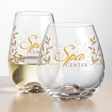 Boston Stemless Wine - Full Color - Stemless Wine Glasses