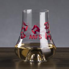 Boston Whiskey Taster - Full Color - Etched Barware