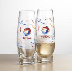 Glenarden Stemless Flute - Full Color - Etched Barware