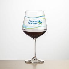 Laurent Red Wine - Full Color - Etched Barware