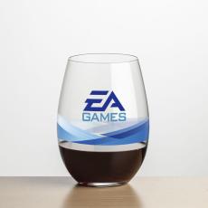 Laurent Stemless Wine - Full Color - Stemless Wine Glasses