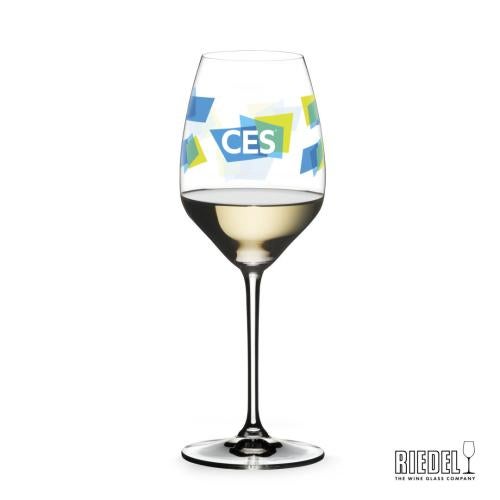 Corporate Recognition Gifts - Etched Barware - Wine Glasses - RIEDEL Extreme Wine - Full Color