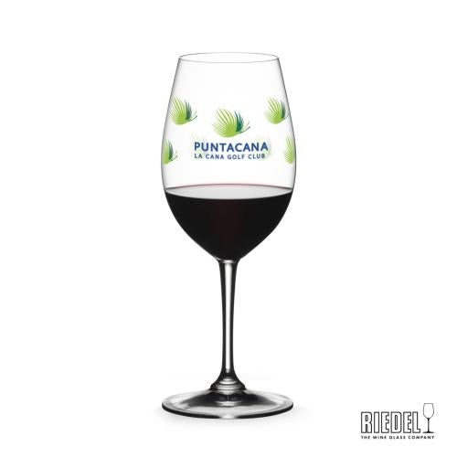 Corporate Recognition Gifts - Etched Barware - Wine Glasses - RIEDEL Oenologue Wine - Full Color