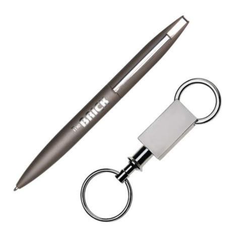 Corporate Recognition Gifts - Executive Gifts - London Pen/Keyring Gift Set