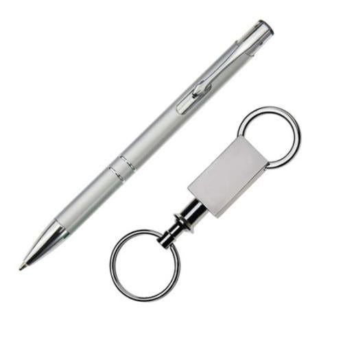 Corporate Recognition Gifts - Executive Gifts - Clicker Pen/Keyring Gift Set