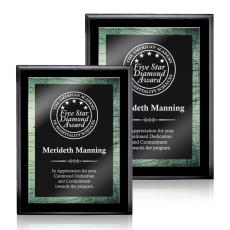 Farnsworth/Caprice - Black/Green  - Award Plaques