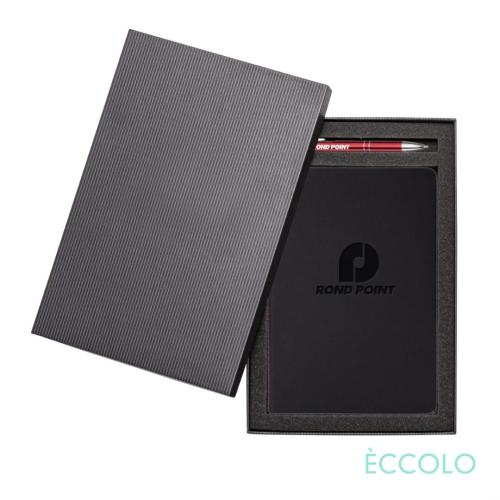 Corporate Recognition Gifts - Executive Gifts - Eccolo® New Wave Journal/Clicker Pen Gift Set - (M)