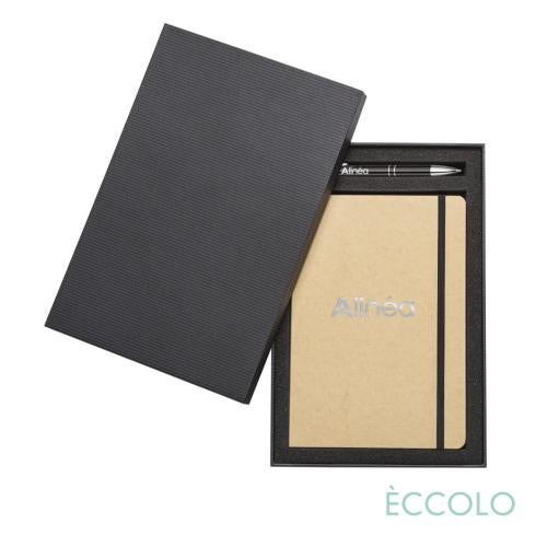 Corporate Recognition Gifts - Executive Gifts - Eccolo® Krafty Journal/Clicker Pen Gift Set