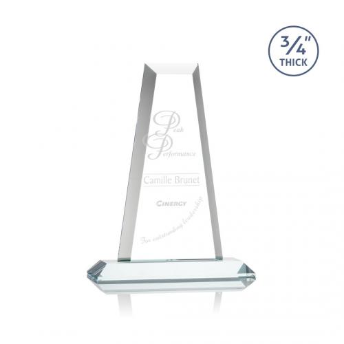 Corporate Awards - Imperial  Clear Obelisk Crystal Award