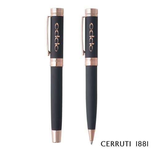 Corporate Recognition Gifts - Executive Gifts - Cerruti 1881® Zoom Ballpoint & Rollerball Pen Gift Set