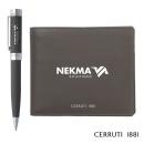 Cerruti 1881&reg; Zoom Card Wallet & Fountain Pen Gift Set