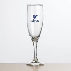 Carberry Flute - Imprinted - Etched Barware