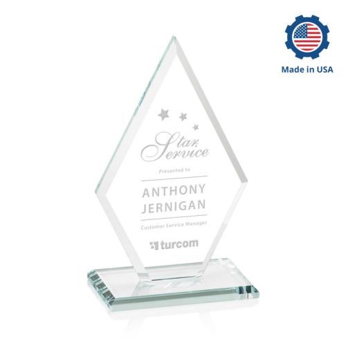 Corporate Awards - Crystal Awards - Tuscany Crystal Award
