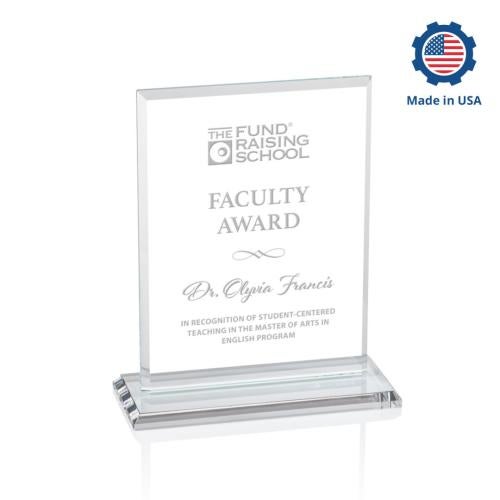 Corporate Awards - Crystal Awards - Vitalia Rectangle Crystal Award