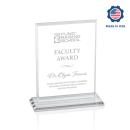 Vitalia Rectangle Crystal Award