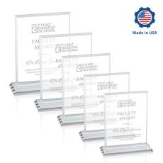 Vitalia Rectangle Crystal Award - Newest Additions