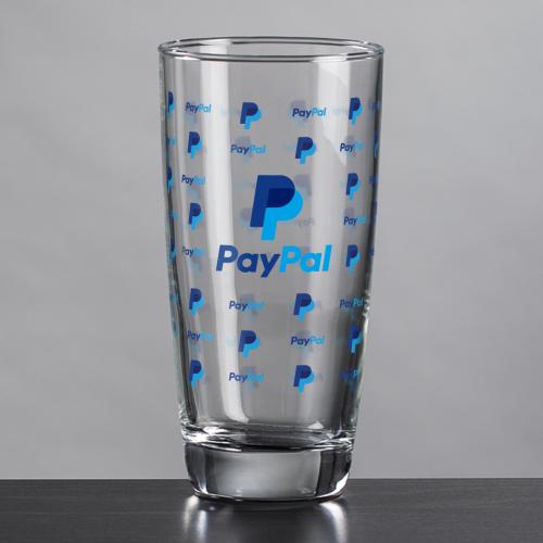 Corporate Recognition Gifts - Etched Barware - Carberry Hiball - Full Color