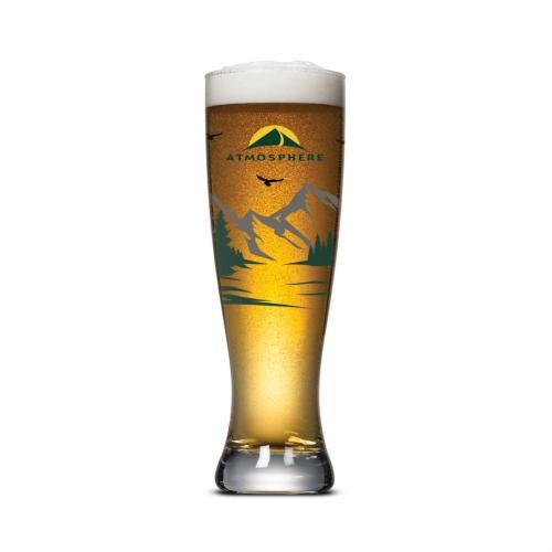 Corporate Recognition Gifts - Etched Barware - Sussex Pilsner - Full Color