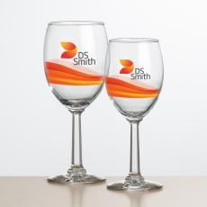 Fairview Wine - Full Color - Etched Barware