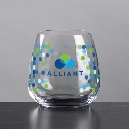 Corporate Recognition Gifts - Etched Barware - Hogarth OTR - Full Color