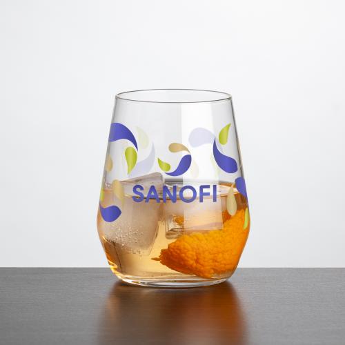 Corporate Recognition Gifts - Etched Barware - Germain DOF - Full Color