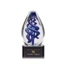 Expedia Black on Paragon Base Glass Award