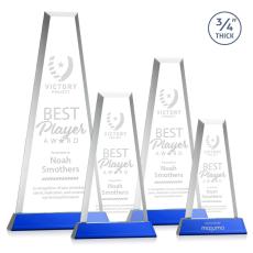 Imperial Tower on Newhaven Base - Blue - Corporate Awards