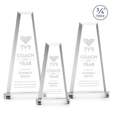 Imperial Tower on Alberton Base - Clear - Sales Awards