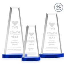 Imperial Tower on Alberton Base - Blue - Corporate Awards
