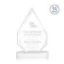 Hawthorne White on Alberton Base Arch & Crescent Crystal Award