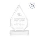 Hawthorne White on Alberton Base Peak Crystal Award