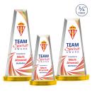 Imperial Full Color Gold on Alberton Base Crystal Award