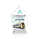 Westmore Full Color Arch & Crescent Crystal Award