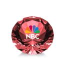 Gemstone Full Color Ruby Crystal Award