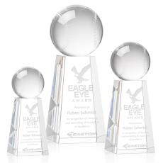 Baseball Spheres on Novita Base Crystal Award - Baseball Awards