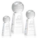 Basketball Spheres on Novita Base Crystal Award