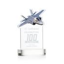 Top Gun Clear on Alberton Base Abstract / Misc Crystal Award