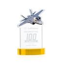 Top Gun Gold on Alberton Base Abstract / Misc Crystal Award