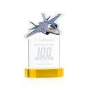 Top Gun Gold on Alberton Base Abstract / Misc Crystal Award