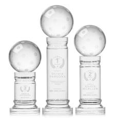 Pickleball Spheres on Colverstone Base Crystal Award - Newest Additions