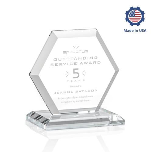 Corporate Awards - Crystal Awards - Barnett Crystal Award