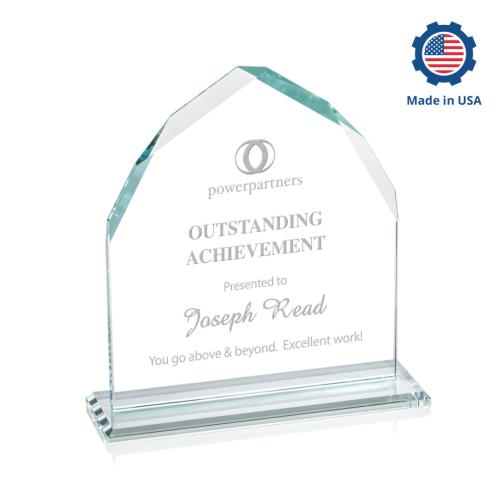 Corporate Awards - Crystal Awards - Montibello Arch & Crescent Crystal Award