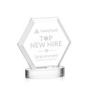 Barnett Clear on Alberton Base Crystal Award