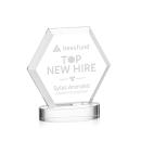 Barnett Clear on Alberton Base Crystal Award
