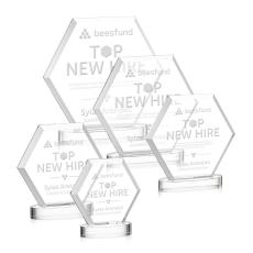 Barnett Clear on Alberton Base Crystal Award - Newest Additions