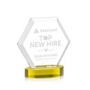 Barnett Gold on Alberton Base Crystal Award