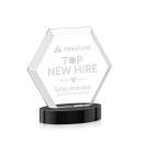 Barnett Black on Alberton Base Crystal Award